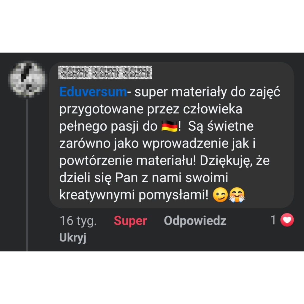 Opinia 10 eduversum scenariusze dla nauczycieli niemieckiego