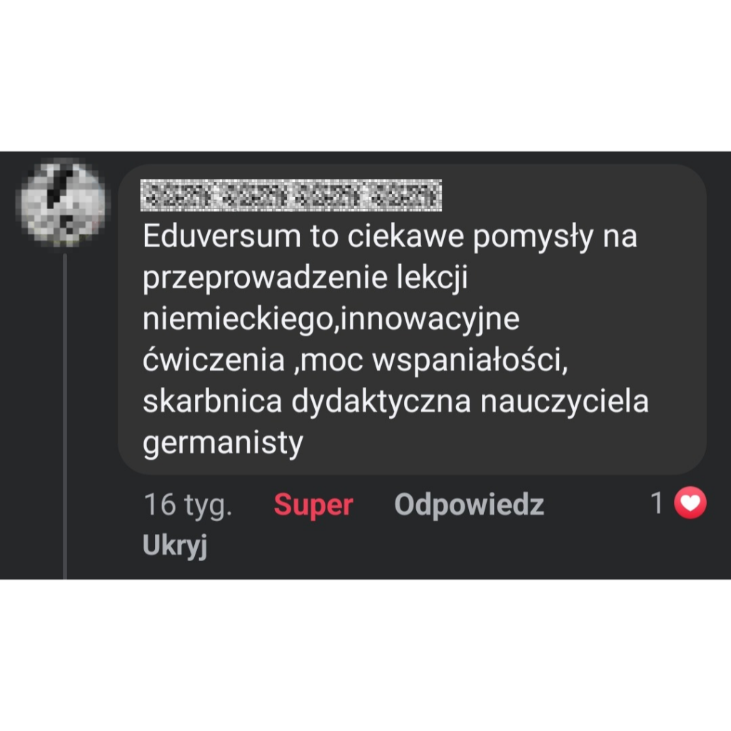 Opinia 5 eduversum scenariusze dla nauczycieli niemieckiego