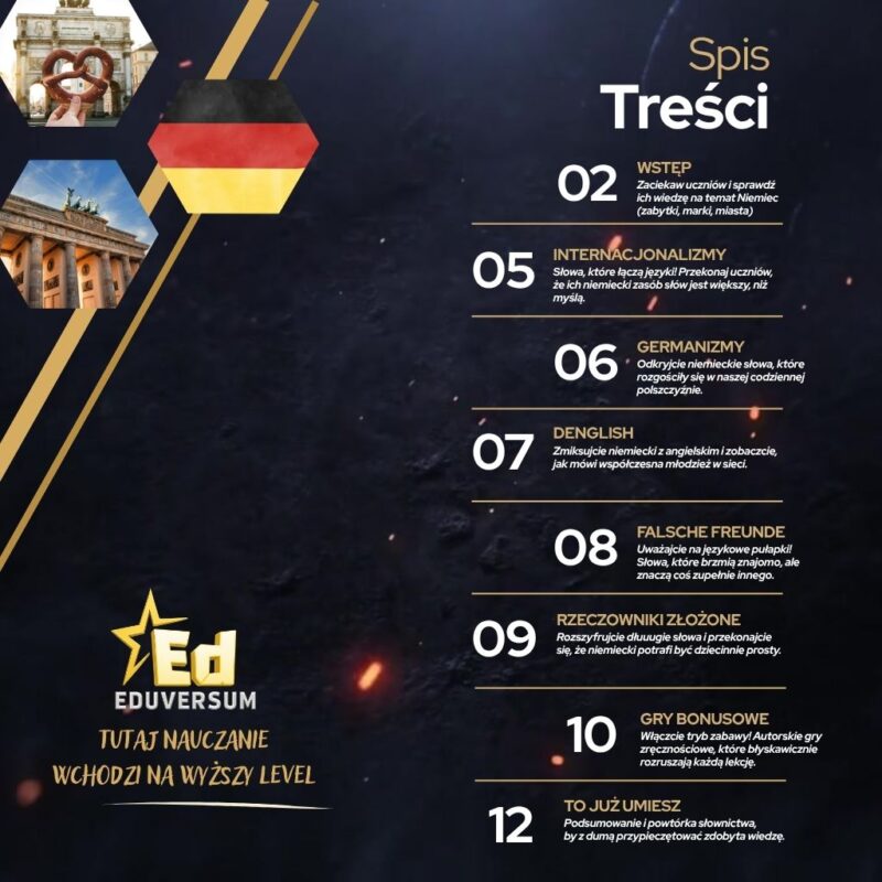 Most do niemieckiego spis treści Most do niemieckiego spis treści